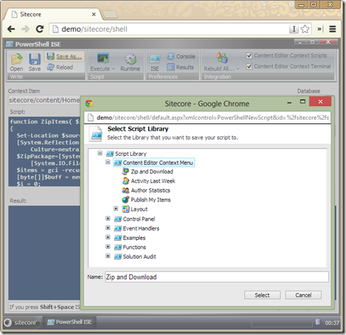 ZipAndDownloadScriptLibrary